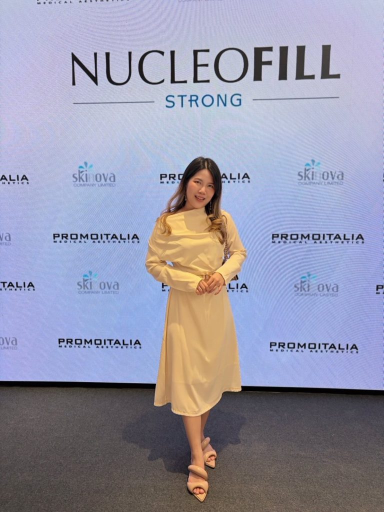 “พญ.วลีรัตน์ ทวีบรรจงสิน เข้าร่วมงานเปิดตัว Nucleofill